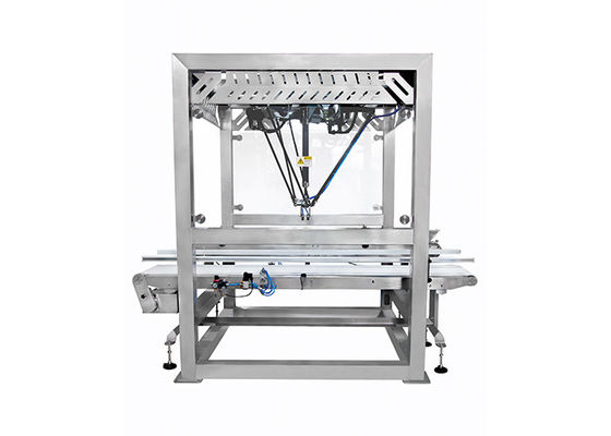 Machine à emballer de sac avec le manipulateur parallèle pour le carton