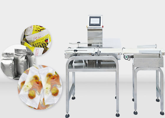 1150mm 7'' Touch Screen 200g Bag Check Weigher Machine